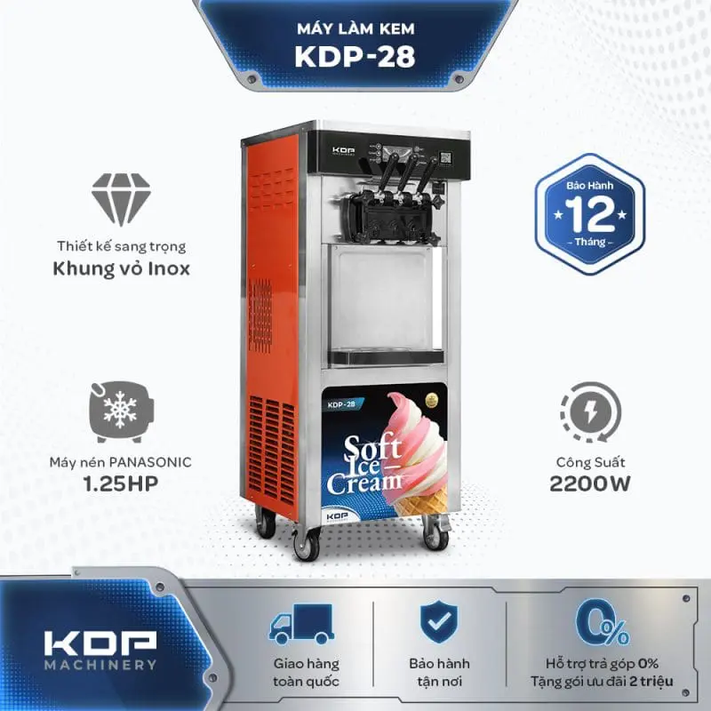 Máy làm kem tươi KDP-28