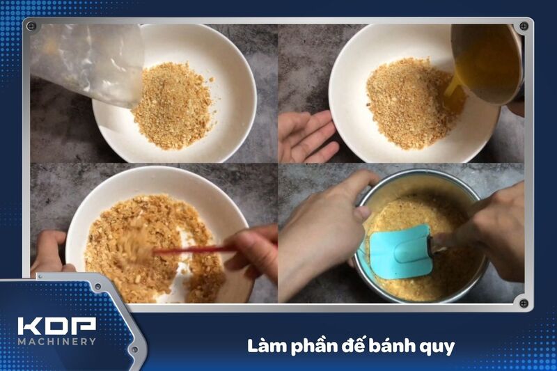 Xử lý đế bánh quy