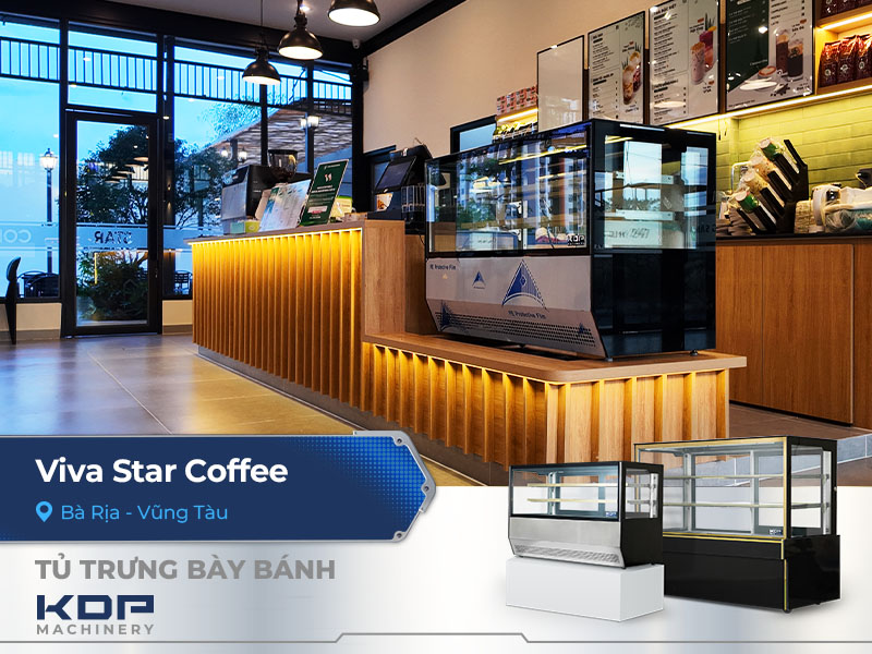 Đặc điểm và cấu tạo của tủ trưng bày bánh KDP